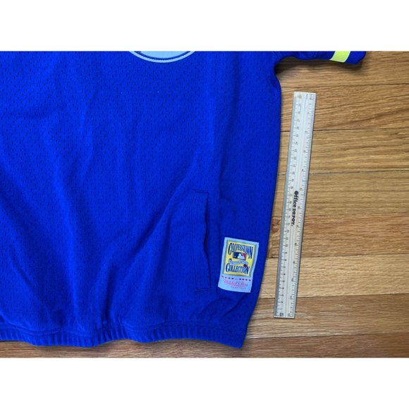 Men’s Small Mitchell & Ness Ken Griffey Jr Seattle Mariners Pullover Warm Up Jer - Picture 2 of 7